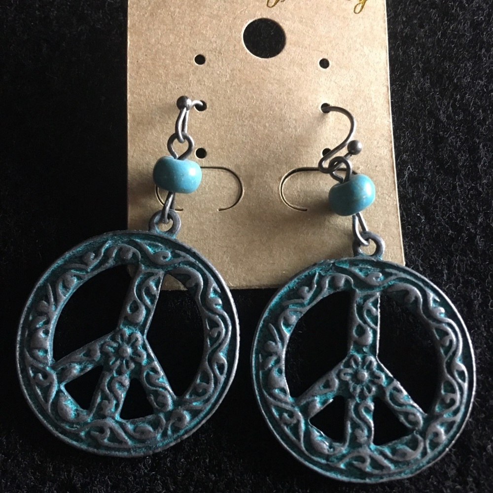 Peace Sign Earrings